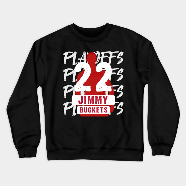 Playoffs Jimmy Buckets 22 A Crewneck Sweatshirt by HCreatives